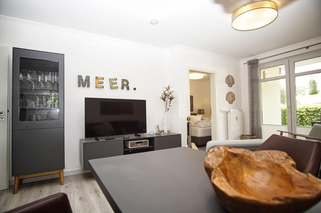 Terrasse, Gratis Nutzung Vom Ahoi Erlebnisbad Und Sauna In Sellin - Meeresblick Fewo 77 Goehren  Εξωτερικό φωτογραφία
