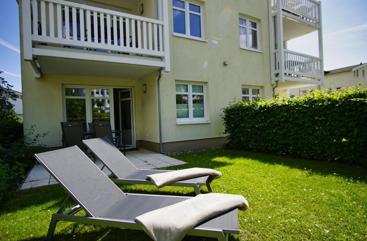 Terrasse, Gratis Nutzung Vom Ahoi Erlebnisbad Und Sauna In Sellin - Meeresblick Fewo 77 Goehren  Εξωτερικό φωτογραφία